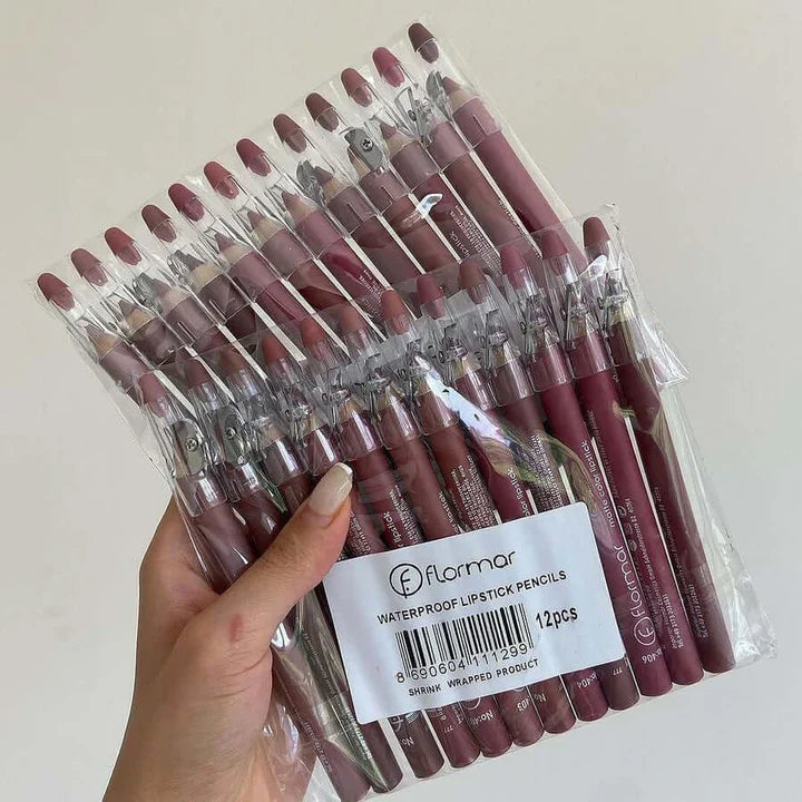 Flormar 12 pcs LipLiner Set