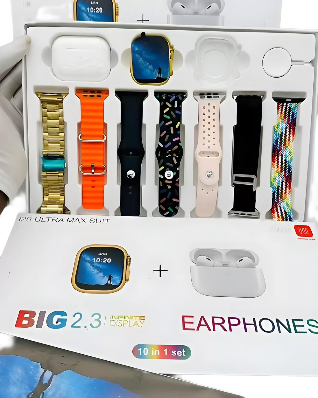 7 Straps Watch + Free Airpods Pro